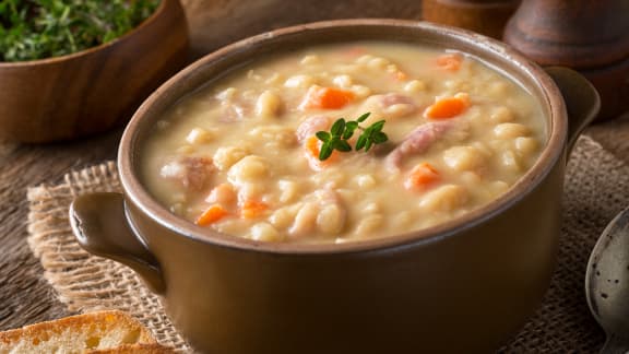 Janvier : Soupe aux pois à l'ancienne