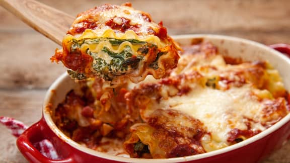 Lasagne aux épinards et ricotta