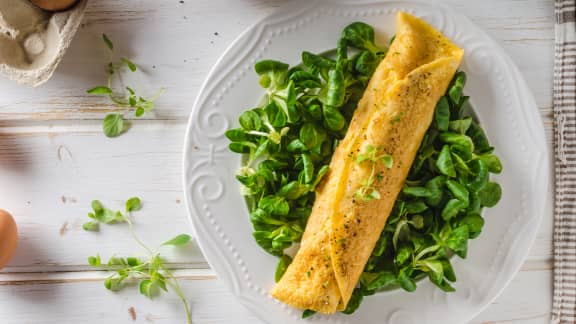 Dimanche matin : Omelette à la française