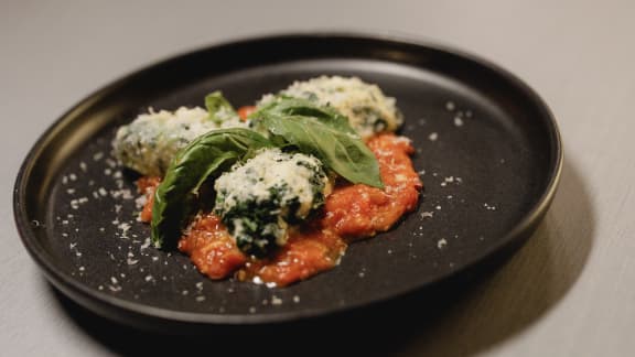 Gnudi alla ricotta