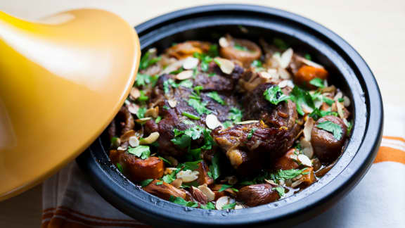 Tajine de veau de lait