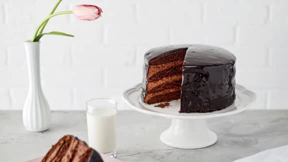 Gâteau à la mousse au chocolat