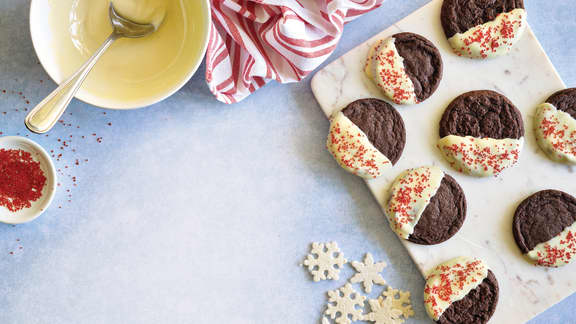 Biscuits double chocolat