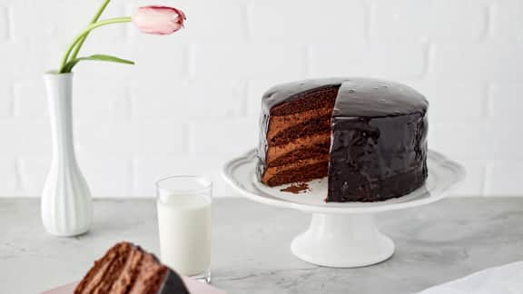 Gâteau à la mousse au chocolat