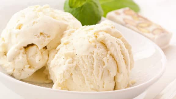 Crème glacée à la vanille de Caroline