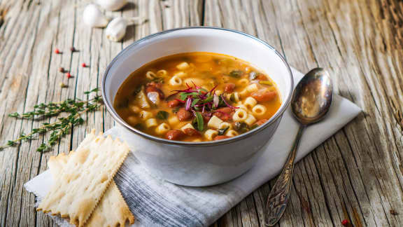 Soupe minestrone