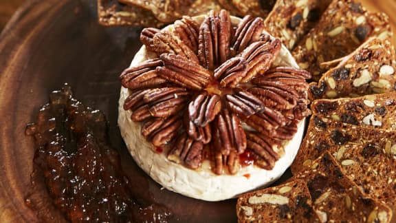 Camembert sur le BBQ