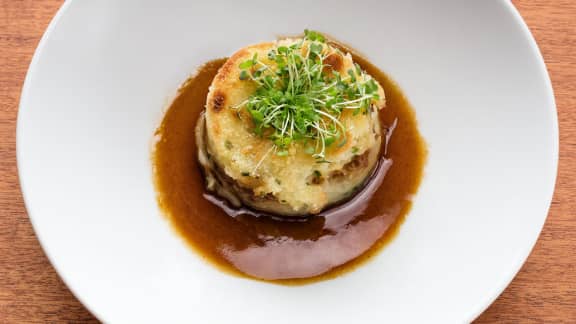 Mercredi : Parmentier de veau