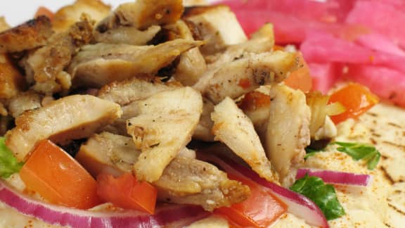 Poulet shish taouk