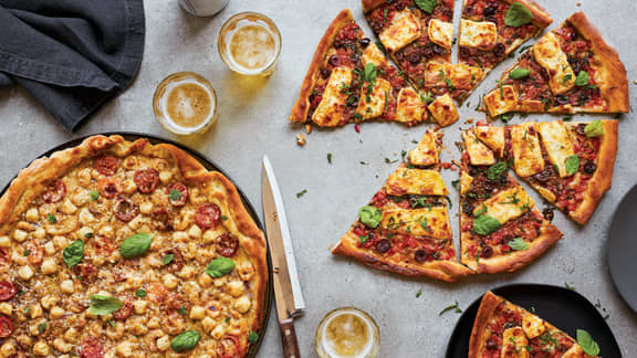 Mardi : Fine pizza aux fruits de mer et aux agrumes