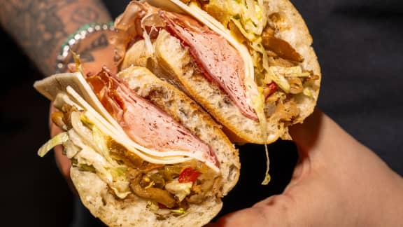 Sandwich Philly Hoagie du Bossa