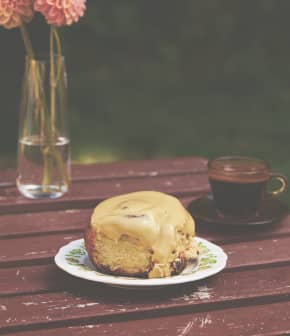 Brioches à la cannelle et au beurre d'érable