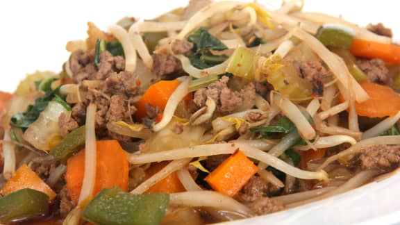 Chop suey au boeuf