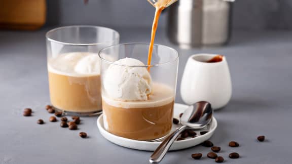 Café affogato