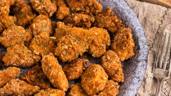 Lundi : Poulet popcorn au Air Fryer