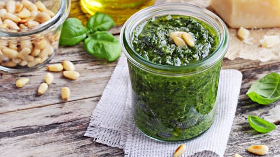 Pesto classique au basilic