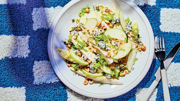 Endives au bleu comme une Waldorf