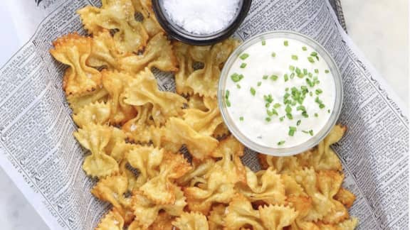 Chips de pâtes