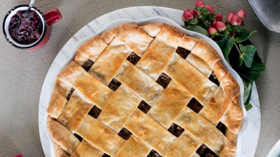 Tourtière végé aux champignons