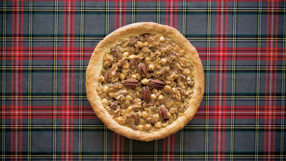 Tarte aux noix et au sucre d'érable