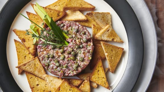 Tartare de bœuf