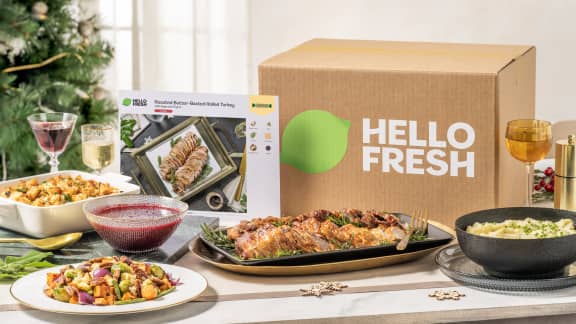 Une repas des fêtes facile et décadent avec la boîte d'HelloFresh
