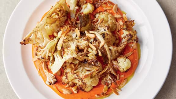 Mercredi : Chou-fleur rôti