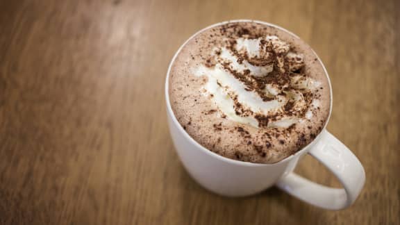 Chocolat chaud crémeux