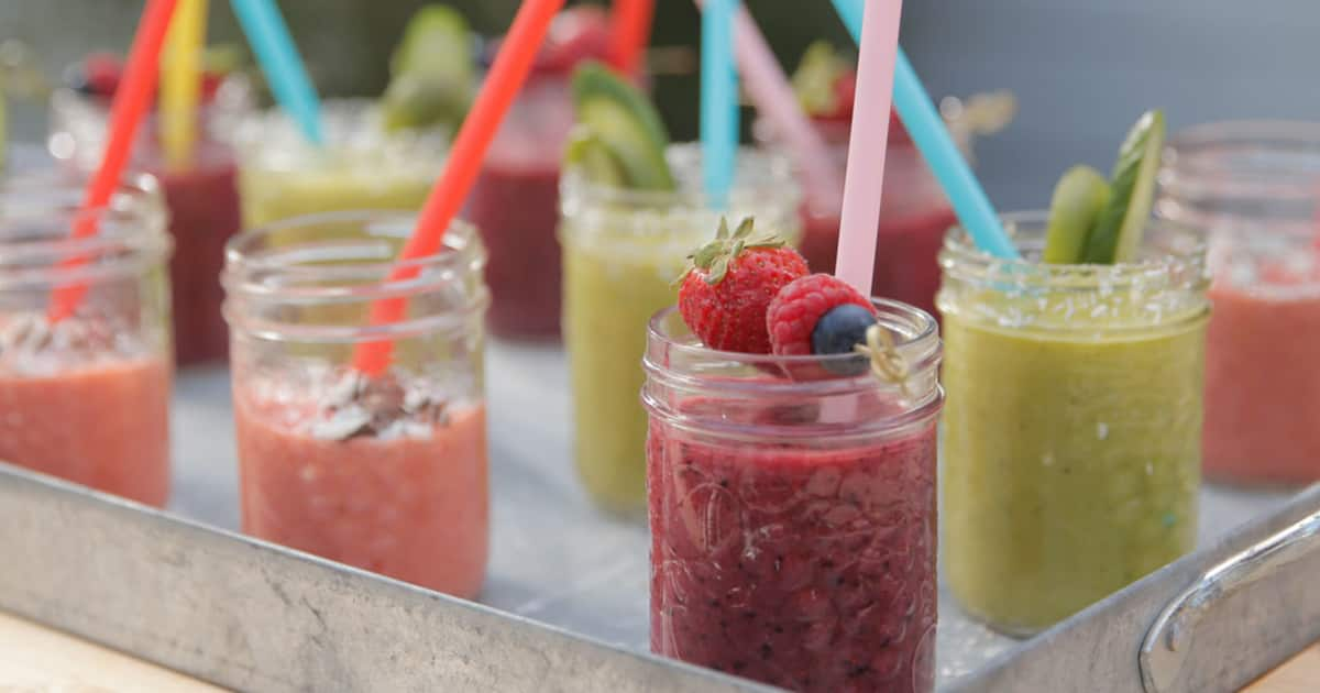 Smoothies, cocktails, limonadesA vous les recettes saines et