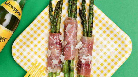 asperges au jambon serrano