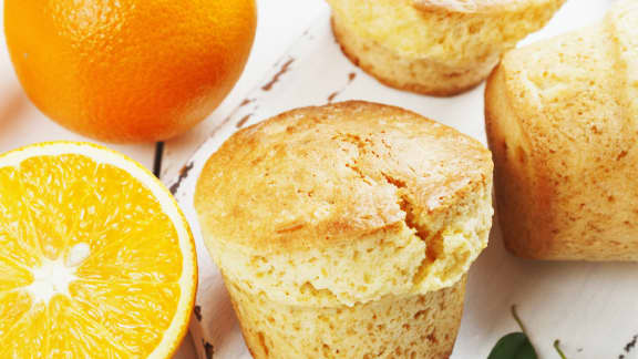 muffins aux clémentines et au fenouil