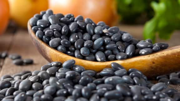 haricots noirs du Sud-Est américain