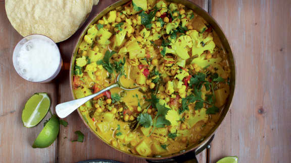 curry végétarien du Kérala
