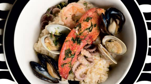 risotto aux fruits de mer