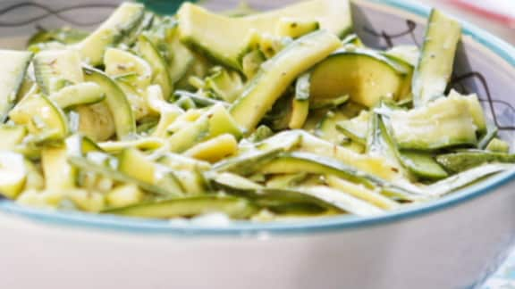 salade de courgettes