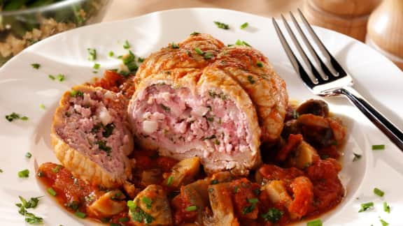 paupiettes de veau au Cidre