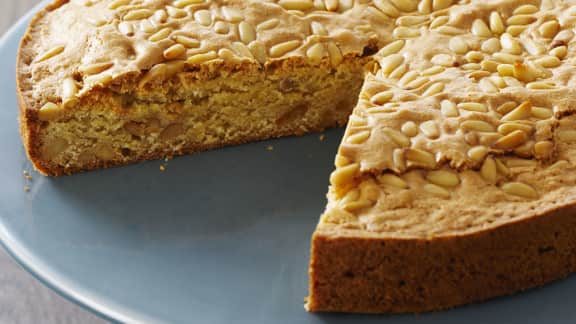 gâteau italien aux pignons (noix de pin)