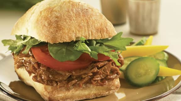 recette de porc effiloché (pulled pork)