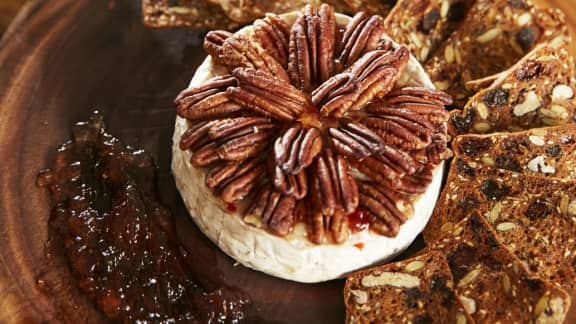 camembert sur BBQ