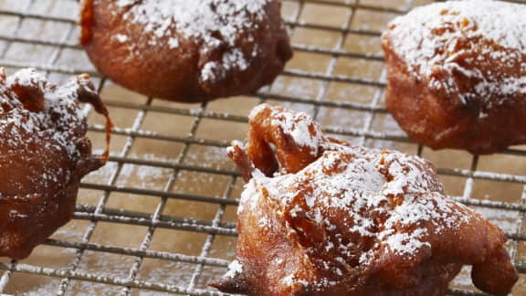 beignets aux pommes