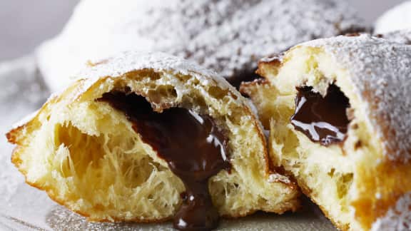 beignets de truffes au chocolat