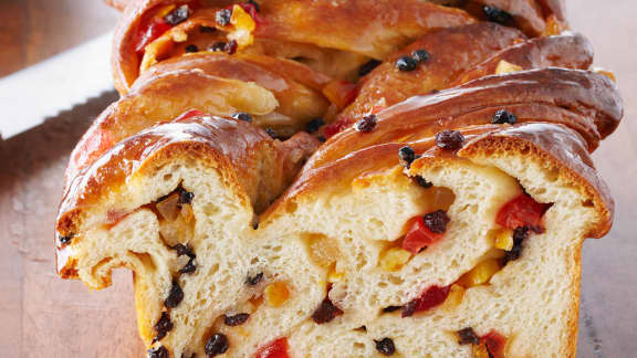 brioche aux fruits séchés et confits (de Chelsea)