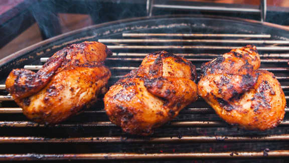 Poulets de Cornouailles à la péruvienne