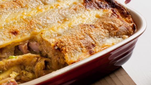Enchiladas jambon et fromage