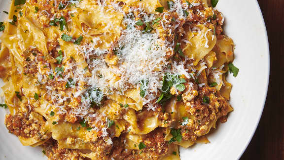 Nos 3 meilleures recettes de sauce bolognaise sans viande