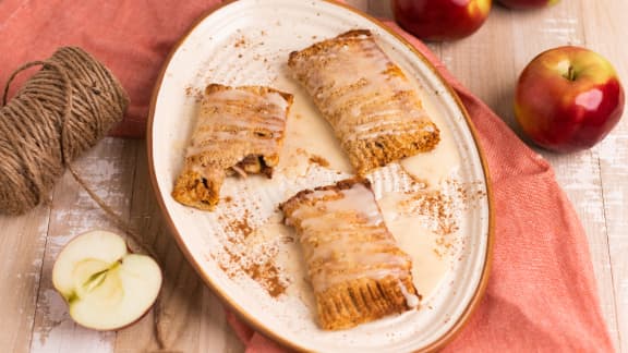 Chaussons aux pommes & à la cannelle au Air Fryer