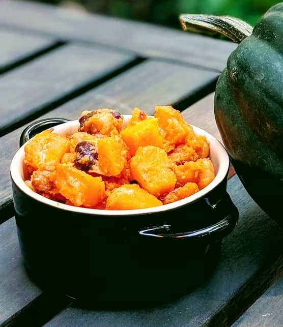 Casserole de légumineuses à la courge