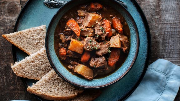 Mijoté de boeuf à la sauge et à l'anis