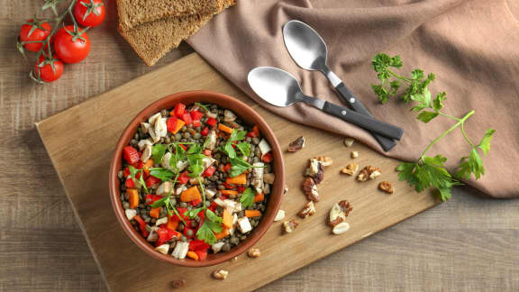 X effets sur le corps lorsqu'on mange des lentilles tous les jours