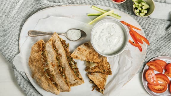 Pita de kefta aux saveurs de la Palestine